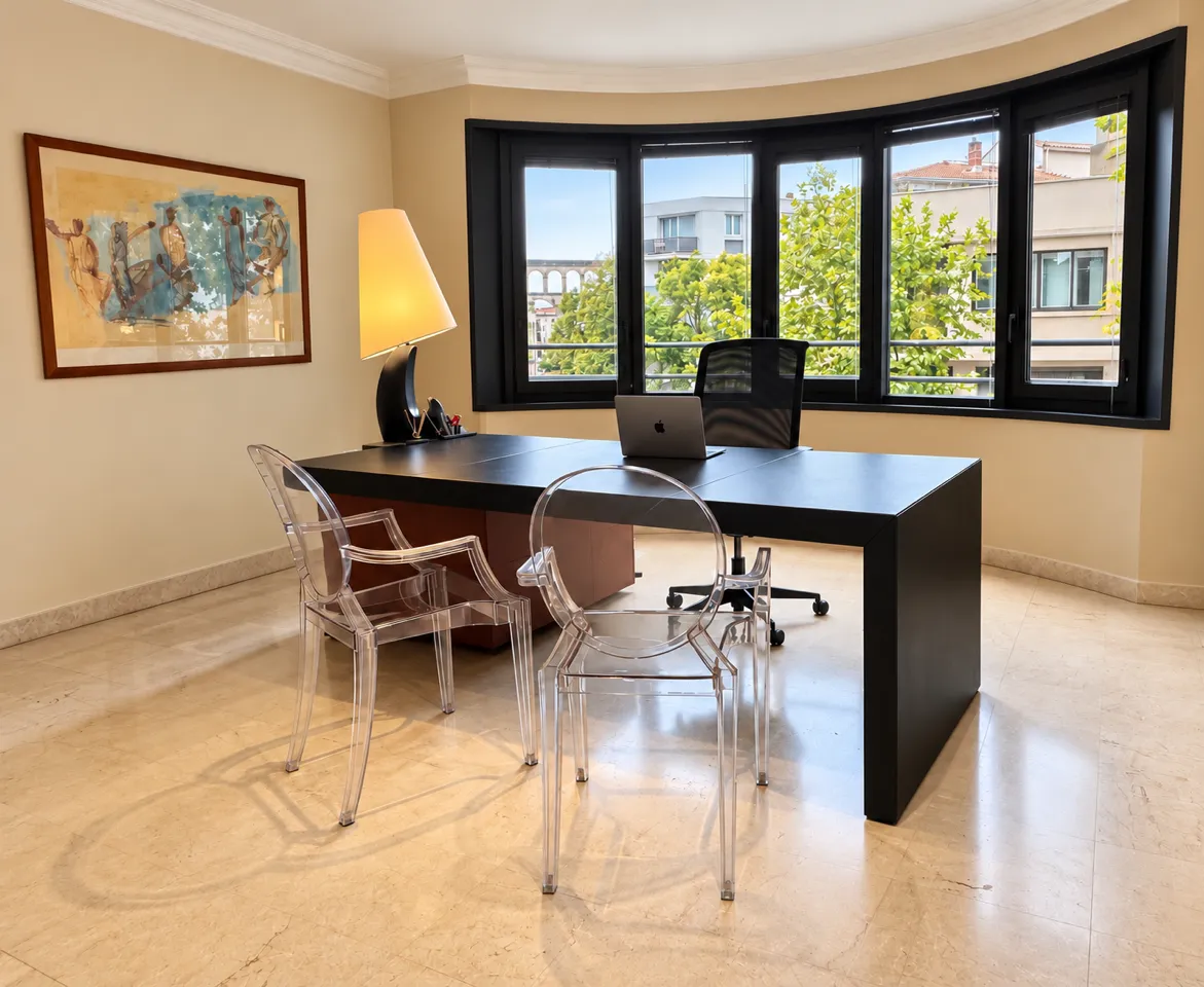 Le bureau de consultation du cabinet, 16 avenue d'Assas